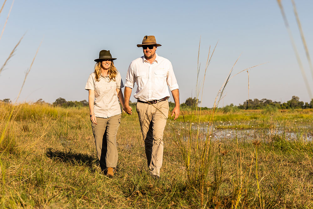 Golden Africa Safaris Owners Charlotte Bennett-Diver and Rob Barber